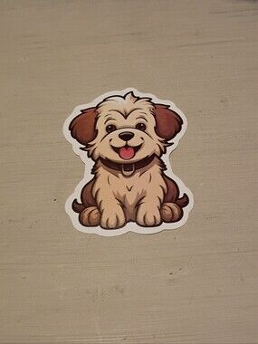 10/$10 Stickers Decal - Lhasa Apso Puppy Kawaii Animal Sticker